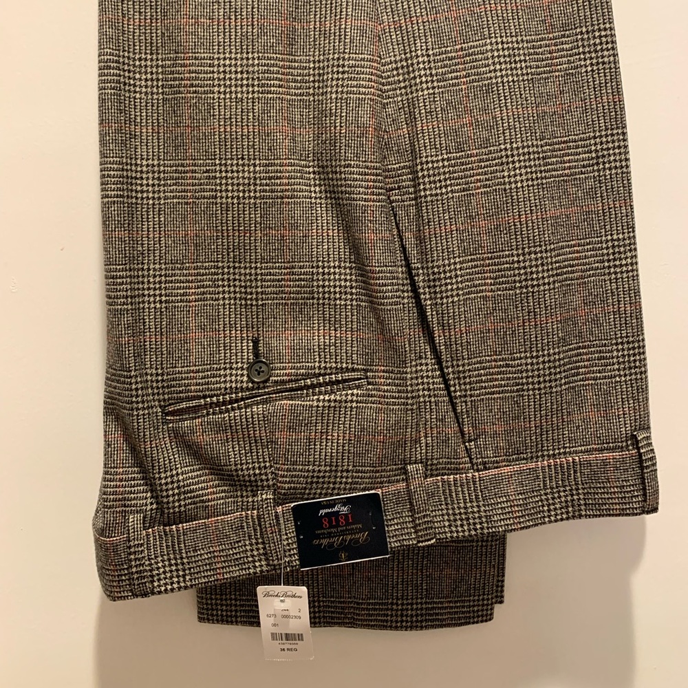 Brooks Brothers Saxxon Dress Trouser, Fitzgerald Fit